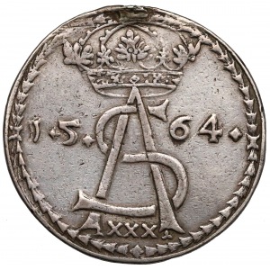 Sigismund II Augustus, PÓŁKOPEK (30 groat) 1564