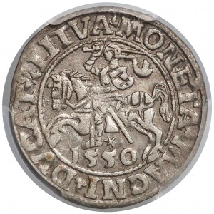 Sigismund II Augustus, Półgrosz Vilnius 1550