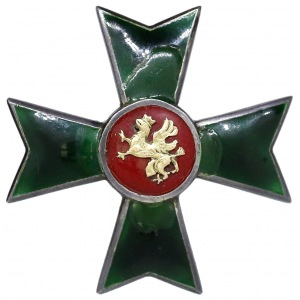 Odznaka oficerska 8 pułku artylerii ciężkiej z Torunia