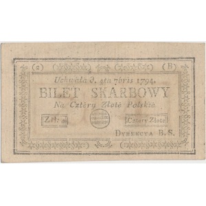4 złote 1794 (2)(B)