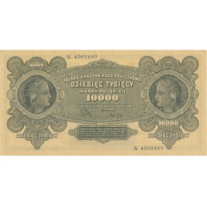 Inflacja 10.000 mkp 1922 - K