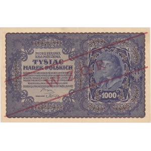 WZÓR 1.000 mkp 08.1919 - I SERJA E