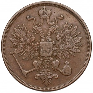 3 kopiejki Warszawa 1862 BM