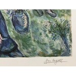 Marc CHAGALL (1887 - 1985), La route du Village, 1989