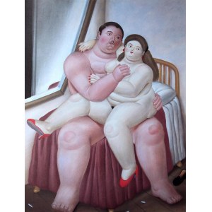 Fernando BOTERO (ur. 1932), Lovers, 1983