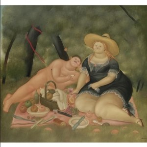 Fernando BOTERO (ur. 1932), Lunch on the Grass, 1983