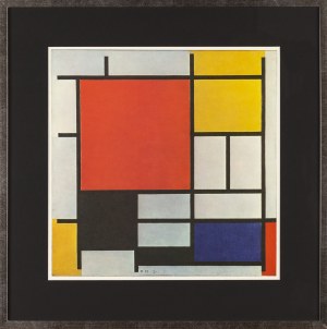 Piet MONDRIAN (1872 - 1944), Composizione in rosso, giallo blu e nero