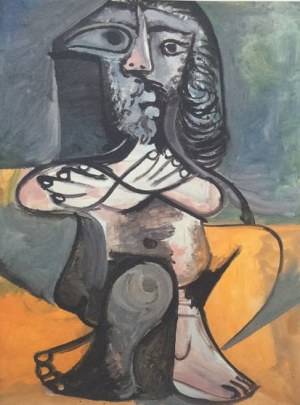 Pablo PICASSO (1881 - 1973), Barbu, 1995