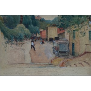 Stanisław JANOWSKI (1866-1942), Portofino, 1921 (?-słabo czytelne)