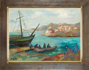 Henryk EPSTEIN (1891 - 1944), Powrót rybaków, około 1927-1930