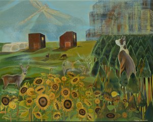 Michalina Czurakowska, Sunny Landscape, 2021