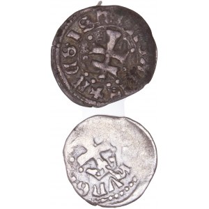 Hungary – Ludwig I. (1342 – 1382) Denar Pair