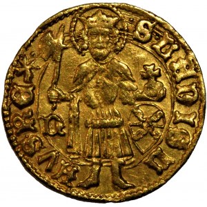 Hungary - Johann Hunyadi Goldgulden (1446-1447) Neustadt