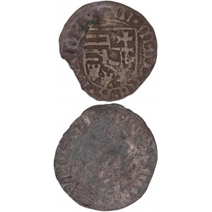 Hungary - Matthias I. Corvinus (1458-1490) Denar Pair