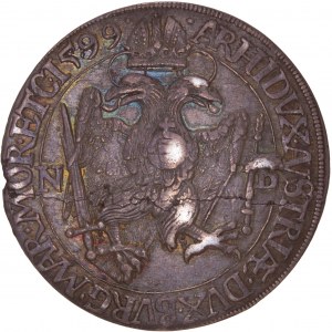 House of Habsburg - Rudolph II. (1576 - 1612) Thaler / Taler 1599 NB