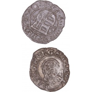 House of Habsburg - Ferdinand II (1619-1637) Denar Pair