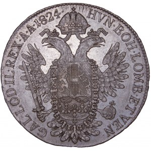 House of Habsburg - Franz I. (1792 -1835) ½ Thaler / Taler 1824 C