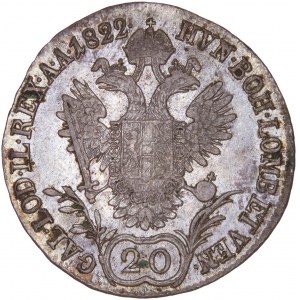 House of Habsburg - Franz I. (1792 -1835) 20 Kreuzer 1822 A