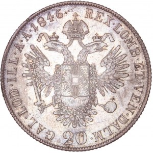 House of Habsburg - Ferdinand I. (1835-1848) 20 Kreuzer 1846 C
