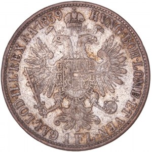 House of Habsburg - Franz Joseph I. (1848-1916) 1 Florin / Gulden 1859 M