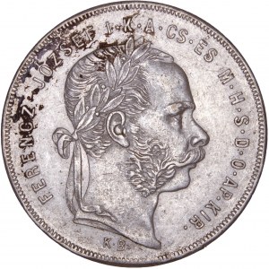 House of Habsburg - Franz Joseph I. (1848-1916) 1 Florin / Gulden 1879 KB