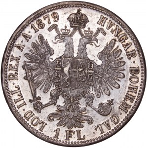 House of Habsburg - Franz Joseph I. (1848-1916) 1 Florin / Gulden 1879