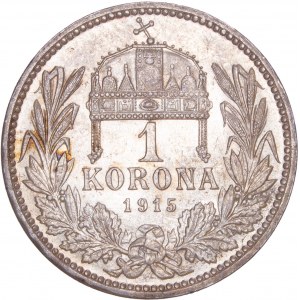 House of Habsburg - Franz Joseph I. (1848-1916) 1 Korona 1915 KB