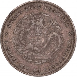 China Kwang-Tung Province - Kuang-hsü 20 Cents - 1 Mace und 4,4 Candareens
