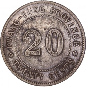 China Kwang-Tung Province - Kuang-hsü 20 Cents