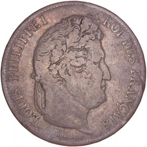 France – Louis Philippe I. - 5 Francs 1833 W