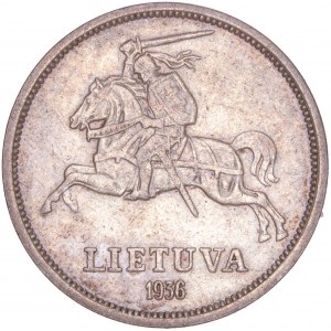 Lithuania Republic - 5 Litai 1936