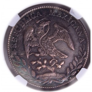 Mexico - Republic 8 Reales 1892 Mo-AM