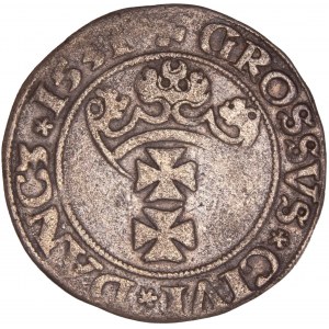 Poland – Sigismund – Danzig / Gdansk Groschen - 1531