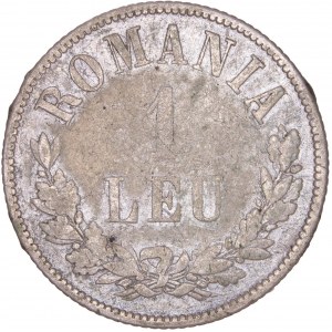 Romania - Carol I. (1866-1914) 1 Leu 1873