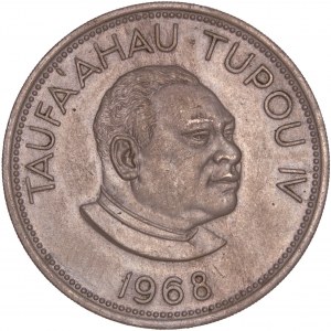 Tonga - 50 Seniti - Taufa'ahau Tupou IV 1968