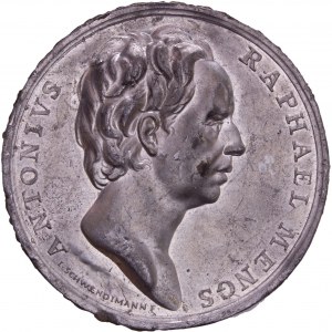 Friedrich August I, Galvano der Medaille 1779, Raphael Mengs
