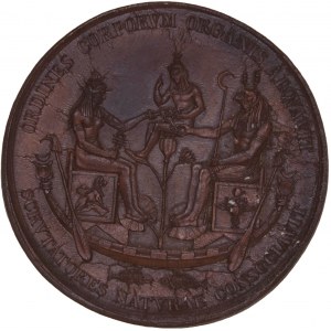 Offenburg, Bronzierter Galvano der Medaille o.J. (1833)