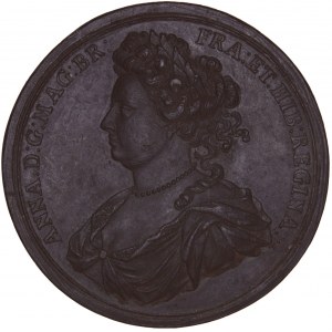 Great Britain, Electrotype medal 1708