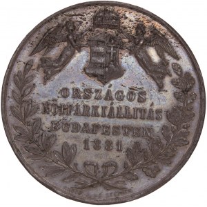 Hungary – Franz Joseph – Koburg Dutchess – Tin Medal 1881