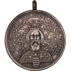 Hungary – Silver Medal (1892), On the 700th anniversary of the canonization of St. Ladislav