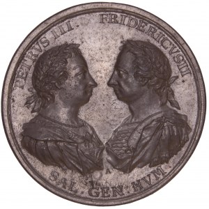Russland, Galvano der Medaille 1762