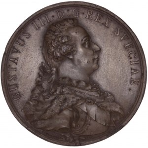 Sweden, Electrotype medal 1792