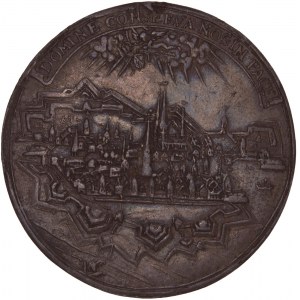 Zürich, Galvano des Ehepfennigs o.J. (nach 1678)