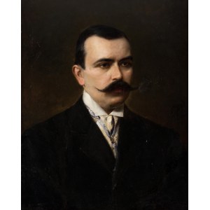 Ferdynand Bryll (1863-1920), Portret ALEKSANDRA HRABIEGO KRZYWICKIEGO, 1895 r.