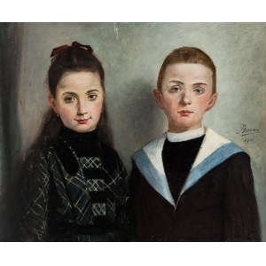 Francois Baron (1879-1963), Para dzieci, 1901 r.