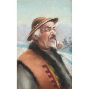 MN (I poł. XX w.), Portret górala z fajką
