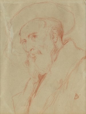 Jan Styka (1858 Lwów - 1925 Rzym), Autoportret