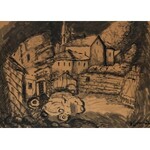 Henryk Lewensztadt (1893-1962), Miasto-widok na podwórko