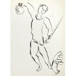 Marc Chagall (1887 Łoźno k. Witebska-1985 Saint-Paul de Vence), Dawid i Absalom, 1956 r.