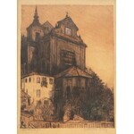 Feliks Jabłczyński (1865 - 1928 Warszawa), Kościół Św. Anny, 1915 r.